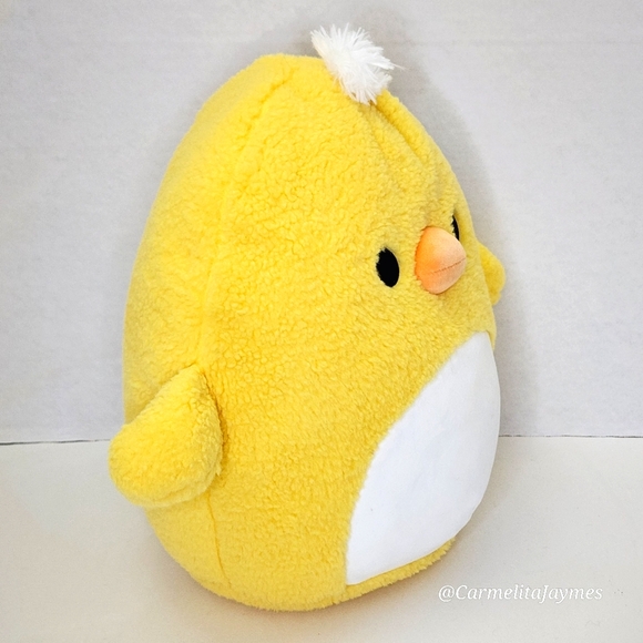 WEBB 🐥 Yellow Chick FuzzAMallow Easter 2023 Squishmallow NWT business & money - Picture 6 of 11